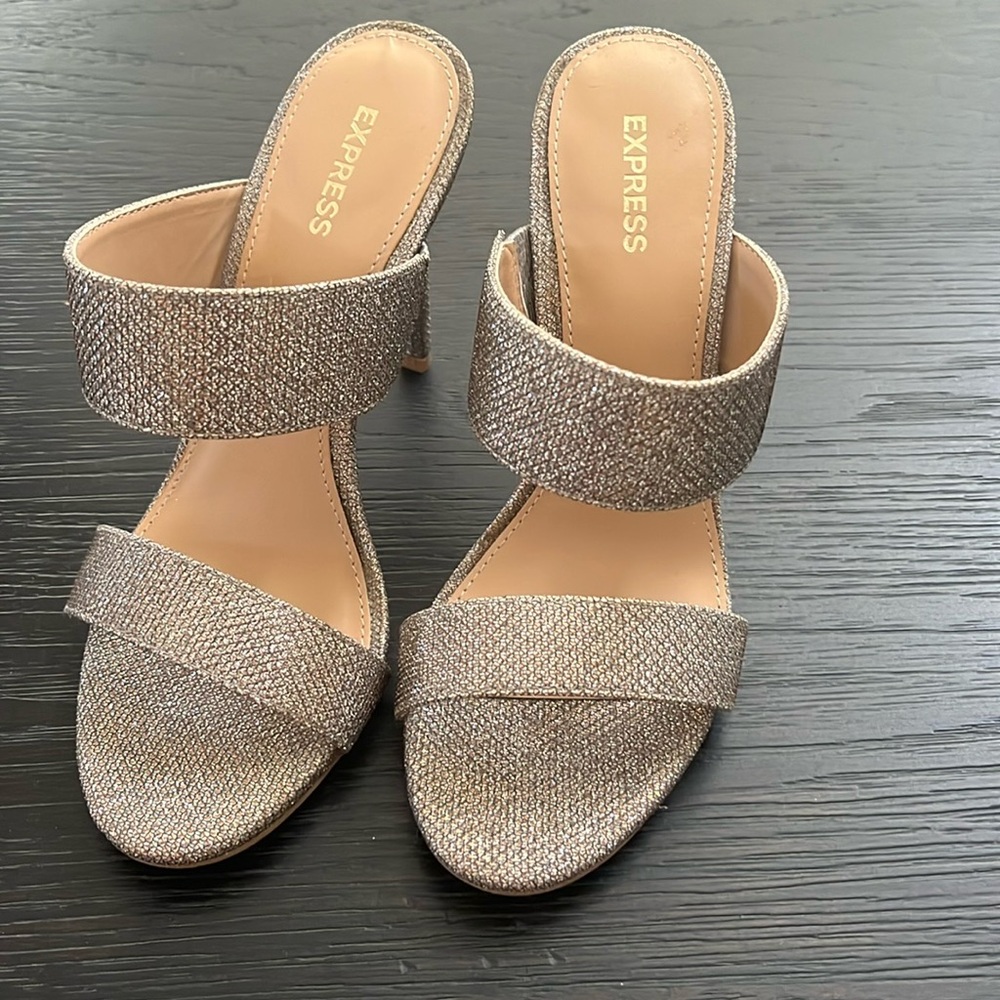 Glitter heels